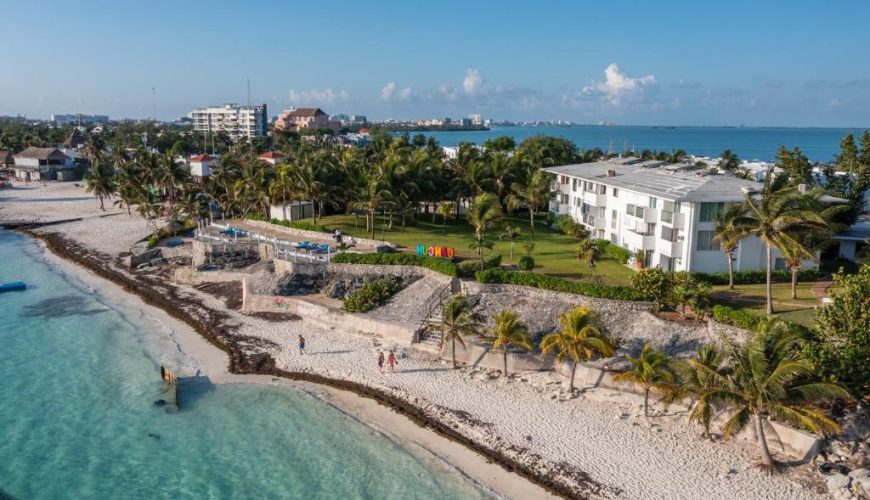 Hotel Celuisma dos playas en Cancún todo incluido